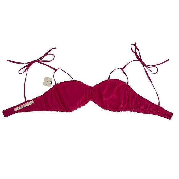 NWT Anthropologie Ruched Sweetheart Bralette - Picture 6 of 12